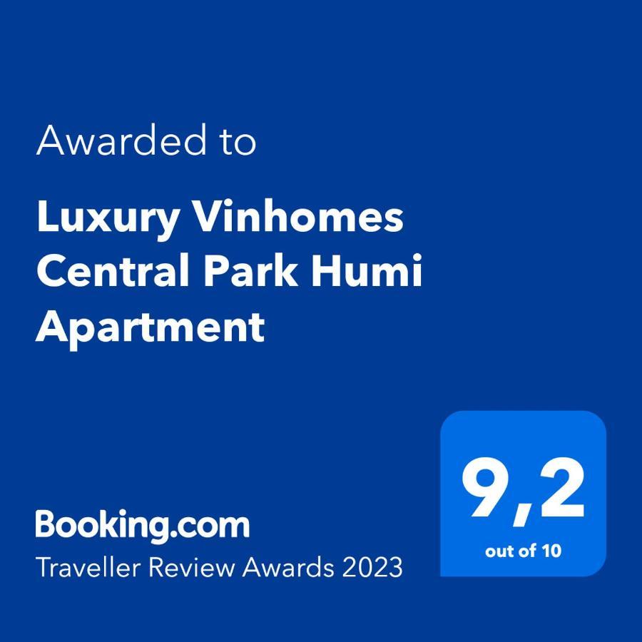 Luxury Vinhomes Central Park Humi Apartment Ho Chi Minh-Byen Eksteriør billede